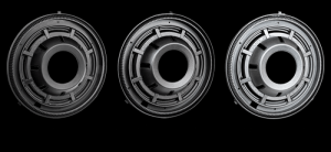 Jeep Gladiator Headlight Assemblies - ORACLE Lighting - Oculus Bi-LED Projector Headlights - Graphite Metallic