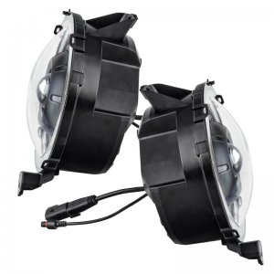 Jeep Gladiator Headlight Assembly - ORACLE Lighting - Oculus BiLED Projector - Satin Silver