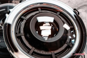 Jeep Gladiator Headlight Assemblies - ORACLE Lighting - Oculus Bi-LED - Matte Blk