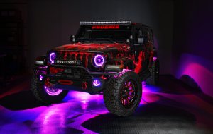 Jeep Gladiator Fog Light Assembly - ORACLE Lighting - High Performance W LED Fog Lights