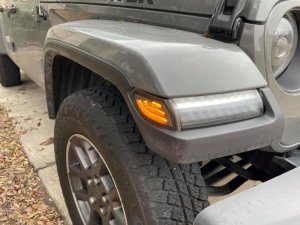 Jeep Gladiator Sidemarker Kit - Front - ORACLE Lighting - LED - Smoked