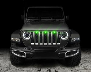 Jeep Gladiator Grille LED Kit - ORACLE Lighting - Pre-Runner Style - Green