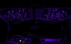 Jeep Gladiator Hardtop Headliner - ORACLE Lighting - StarLINER Fiber Optic