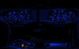 Jeep Gladiator Hardtop Headliner - ORACLE Lighting - StarLINER Fiber Optic
