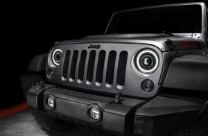 Jeep Wrangler JK Headlight Assembly - ORACLE Lighting - Oculus Bi-LED Projector, 6000K - `07-`18