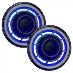 Jeep Wrangler JK Projector Headlights - ORACLE Lighting - Bi-LED - ColorSHIFT - `07-`18