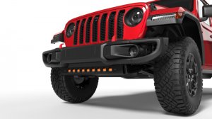 Jeep Gladiator Skid Plate - ORACLE Lighting - Integrated LED Emitters - Amber - `18-`22