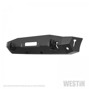 Jeep Wrangler JK Stubby Front Bumper - Front - Westin - WJ2 - Textured Black - `07-`18