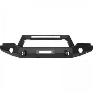 Jeep Wrangler JK Full Width Front Bumper - Front - Westin - WJ2 - Textured Black - `07-`18