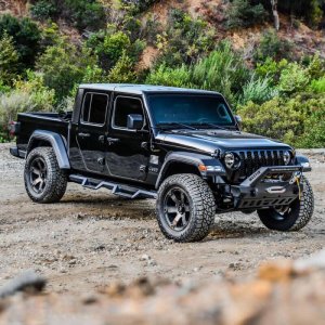 Jeep Wrangler JL Stubby Front Bumper - Front - Westin - LED Light Bar Mount - Textured Black - `18-`19