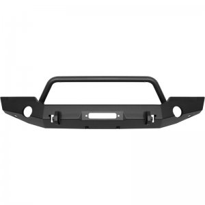Jeep Wrangler JL Full Width Front Bumper - Front - Westin - WJ2 - Textured Black - `18-`19
