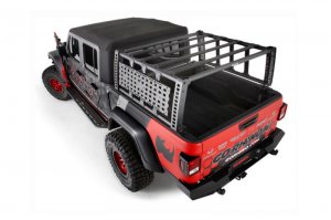 Jeep Gladiator Rack - Go Rhino - XRS Overland Xtreme - Textured Black - `19-`21