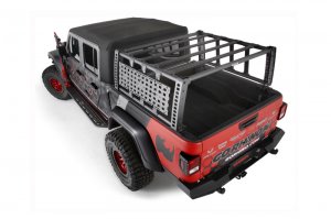 Jeep Gladiator Rack - Go Rhino - XRS Overland Xtreme - Textured Black - `19-`21