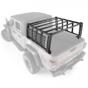 Jeep Gladiator Rack - Go Rhino - XRS Overland Xtreme Rack - Black - `20-`23