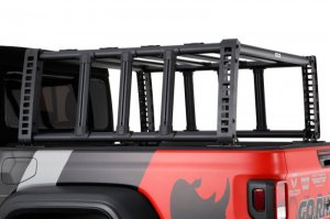 Jeep Gladiator Rack - Go Rhino - XRS Overland Xtreme Rack - Black - `20-`23