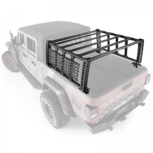 Jeep Gladiator Rack - Go Rhino - XRS Overland Xtreme Rack - Black - `20-`23