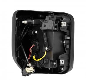 Jeep Gladiator Headlights - AlphaRex - NOVA-Series Prismatic LED - Alpha-Black - `19-`24