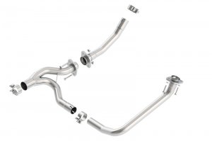 Jeep Wrangler JK Y-Pipe - Borla - Loop Delete - 3.6L - `12-`18