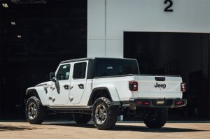 Jeep Gladiator Performance Exhaust - Gibson - Cat-Back Single Exhaust - Black Elite - Black - 3.6L - `20-`22