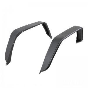 Jeep Gladiator Tube Fenders - Rear - Westin - Snyper - Textured Black - 2020+