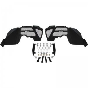 Jeep Wrangler JK Inner Fenders - Front - Westin - Textured Black - `07-`18
