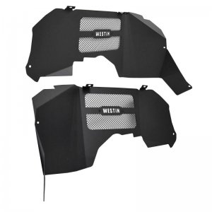 Jeep Wrangler JL Inner Fenders - Front - Westin - Textured Black - `18-`20