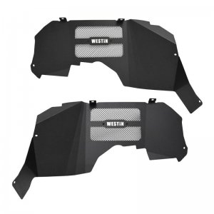 Jeep Wrangler JL Inner Fenders - Front - Westin - Textured Black - `18-`20