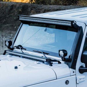 Jeep Wrangler JK - WES Snyper Light Mounts