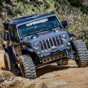 Jeep Gladiator LED Hood Scoops - Westin - Textured Black - `18-`20