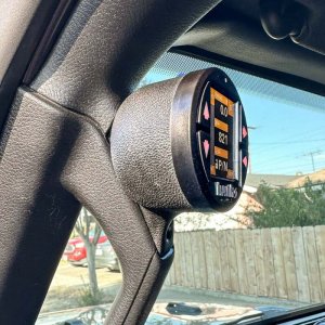 Jeep Gladiator Gauge Pod - Banks Power - iDash Stealth Single - `20-`23