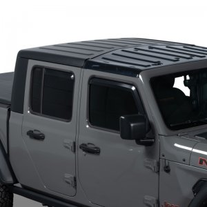 Jeep Gladiator Window Visors - Side - Putco - Element - Matte Black - `20-`21