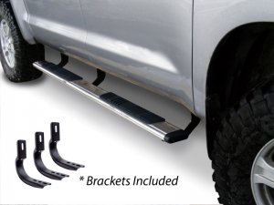 Jeep Gladiator Running Board - Go Rhino - OE Xtreme - 5in - Polished Stainless Steel - 2020+
