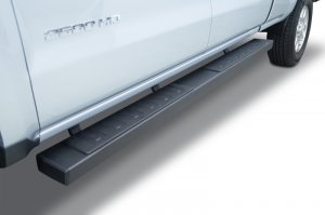 Jeep Gladiator SideSteps - Go Rhino - 6in OE Xtreme II Complete Kit - Textured Black - 2020+