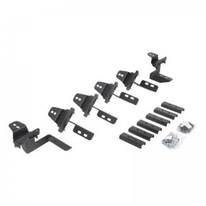 Jeep Wrangler JK Mounting Brackets - Go Rhino - Tex. Blk - `07-`18