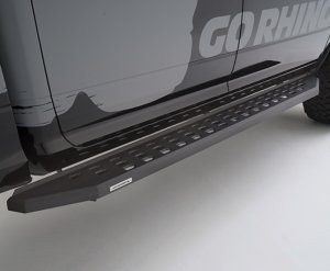 Jeep Wrangler JK Running Boards - Go Rhino - RB20 - Black - `07-`18