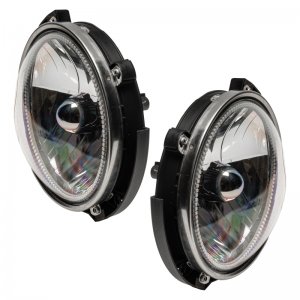 Jeep Wrangler JK Headlight Assemblies - ORACLE Lighting - ColorSHIFT - `07-`16