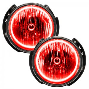 Jeep Wrangler JK Headlight Assembly - ORACLE Lighting - w/ BC1 Controller - ColorSHIFT - `07-`16