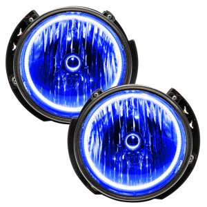 Jeep Wrangler JK Headlight Assembly - ORACLE Lighting - w/ BC1 Controller - ColorSHIFT - `07-`16