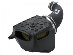 Jeep Wrangler JK Cold Air Intake System - aFe - Momentum GT Pro GUARD 7 - V6-3.8L - `07-`11