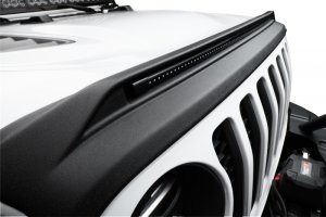 Jeep Wrangler JL Hood Deflector - AVS - LightShield - Black - `18-`19