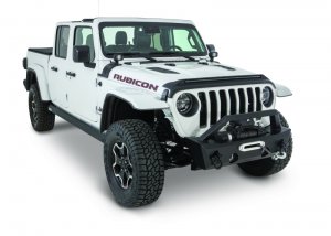 Jeep Wrangler JL Hood Deflector - AVS - LightShield - Black - `18-`19