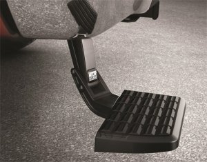 Jeep Gladiator BedStep - Rear - AMP Research - Black - `20-`24