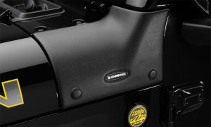 Jeep Wrangler JL Trail Armor Cowl Guard - Bushwacker - OEM Matte - Black - `18-`19