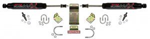 Jeep Wrangler JK Steering Damper Kit - Skyjacker - Black - `07-`10