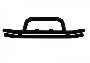 Jeep Gladiator Bumper - Front - Rampage - Double Tube with Hoop - Black - `20-`21