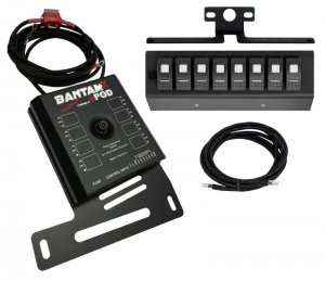 Jeep Wrangler JK Control Module - SPOD - BantamX - Red - `07-`08