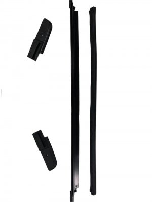 Jeep Wrangler JL Soft Top Tailgate Bar - Rampage - Black - `18-`21