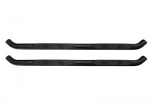 Jeep Wrangler JL Side Steps - Rampage - Round - Black - `18-`21