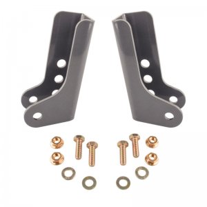 Jeep Wrangler JL Shock Relocation Brackets - Rear Lower - Synergy Mfg - 2018