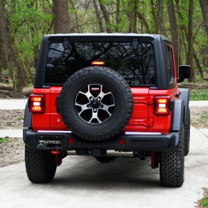Jeep Wrangler JK Tailgate Light Bar - Putco - Blade - Red/White - `09-`22